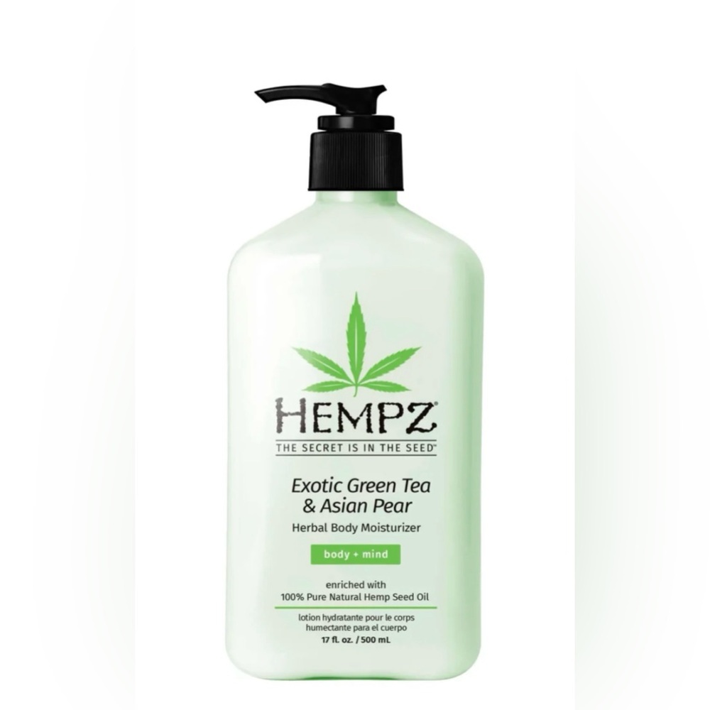 Hemptz Exotic Green Tea & Asian Pear
Herbal Body Moisturizer NWT - Picture 5 of 7